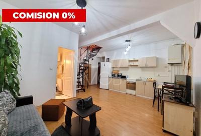 Apartament cu 2 camere semidecomandat, mobilat în Valea Aurie