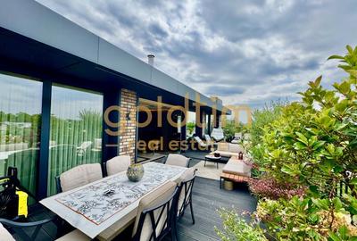 SUPERB/ PENTHOUSE MOBILAT SI UTILAT/ 3 PARCARI/ TERASA 70 mp - 56