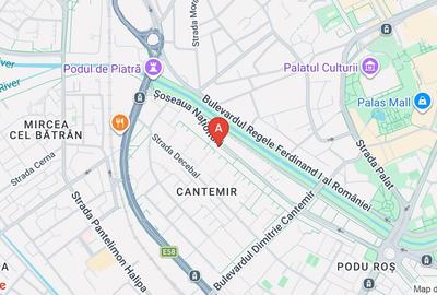 Apartament cu 3 camere semidecomandat, mobilat în Podu Roș - 12