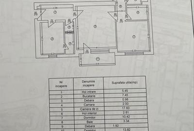 Apartament 3 camere semidecomandat, 74mp, zona Tatarasi, Dispecer, Cod: 160929 - 8