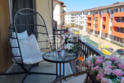 Apartament cu 2 camere semidecomandat, mobilat în Giroc - 9