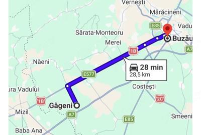 Teren de 2000 mp, în Găgeni - 2