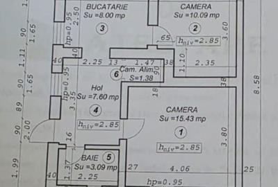 Casă cu 2 camere în Central - 1