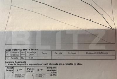 Teren de 12370 mp, în Horea