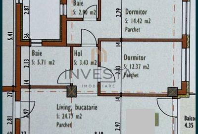 Apartament de 3 camere/constructie 2025/Cartier Marasti Apartament de 3 camere/constructie 2025/Cartier Marasti - 2