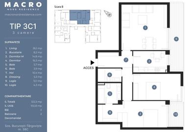 Macro Nord Residence - Bucurestii Noi - Straulesti - Sisesti - 2024 - 2