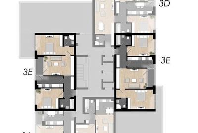 Apartament cu 3 camere semidecomandat în Rahova - 7