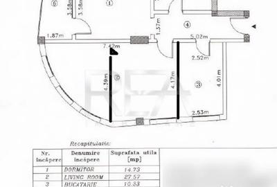 Apartament cu 3 camere semidecomandat în Matei Voievod - 6