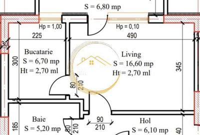 Garsonieră decomandată în Titan - 1
