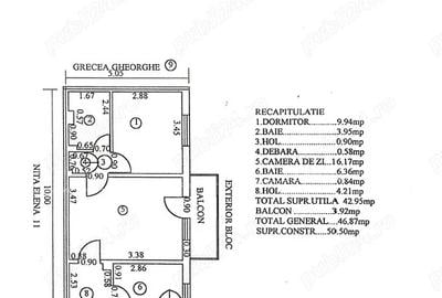 Apartamen 2 camere Str. CARPA?I