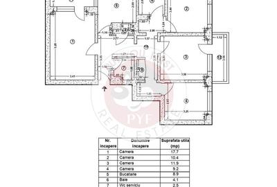 Apartament cu 4 camere decomandat în Tineretului