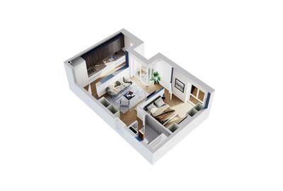 Vanzare apartament tip Studio dublu Campus - 2