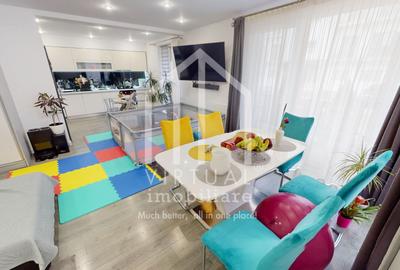 Ap. cu 3 camere 83mp utili + terasa si gradina  | 2 locuri de parcare - 5