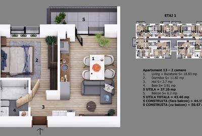 Proiect Nichita Stanescu / Ion Creanga | Canalizare | Parcare | Comision 0% - 16