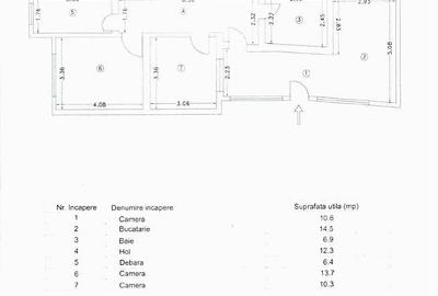 Casă individuală cu 3 camere cu Canalizare în Brătianu - 15