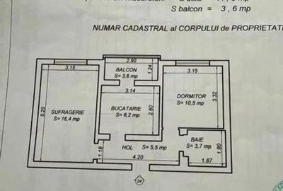 Apartament cu 2 camere decomandat în Anda - 6