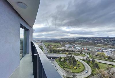 Apartament cu 2 camere, balcon - vedere panoramica, West City Tower - 10