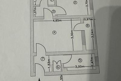 Apartament cu 2 camere semidecomandat în Rolast - 4