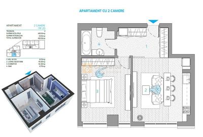 Nicolina - cele mai noi apartamente cu 2 camere - 8
