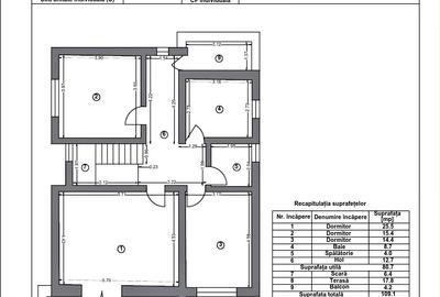 Vila  P+1+Pod, 5 dormitoare, teren 519 mp, mobilată și utilată - Bragadiru - 52