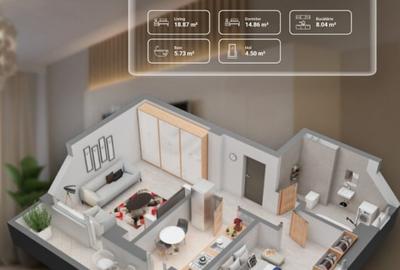 Apartament cu 2 camere NOU | INTABULAT | Dacia - 12