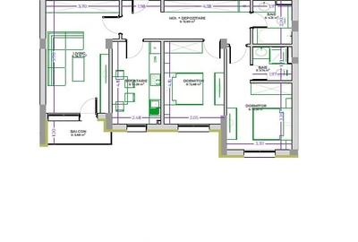 Dezvoltator: Apartament 3 camere 75 mp , incalzire prin pardoseala Dezvoltator: Apartament 3 camere 75 mp , incalzire prin pardoseala - 5