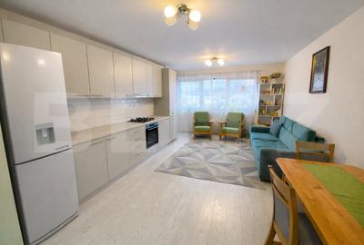 Apartament cu 3 camere semidecomandat, mobilat în Baciu - 1