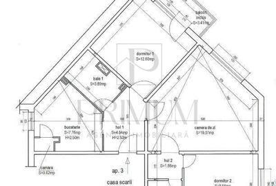 ARADULUI - ETAJ 1 - CENTRALA PROPRIE - 3 CAMERE - 2 BAI - RENOVAT - 14