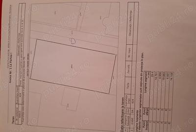 Teren de 424 mp, în Central