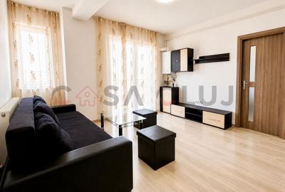 Apartament cu 3 camere semidecomandat, mobilat în Iris