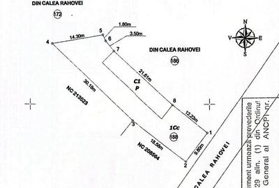 Casă cu 6 camere cu Teren 469 Mp în Rahova