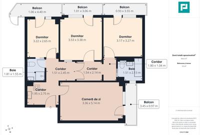 Apartament cu 4 camere decomandat, mobilat în Complex Studențesc - 6