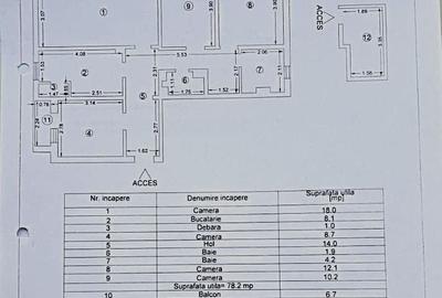 Apartament cu 4 camere decomandat în Tomis III - 1