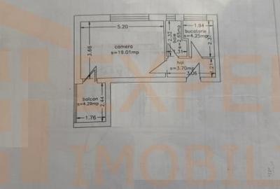 Apartament cu 2 camere semidecomandat, mobilat în Casa de Cultură - 7