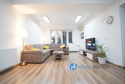 Apartament cu 3 camere, mobilat în Cișmigiu