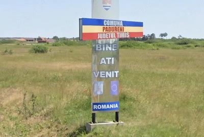 Teren de 500 mp, în Exterior Vest