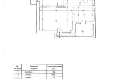 Apartament cu 2 camere nedecomandat, mobilat în Polonă - 18