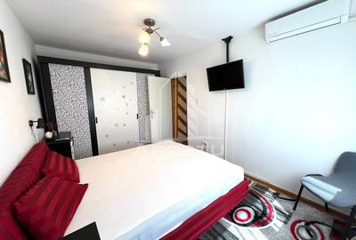 Apartament cu 3 camere decomandat, mobilat în Girocului