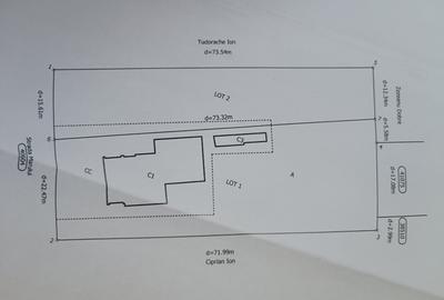 Casă cu 4 camere cu Teren 2771 Mp în Slobozia Nouă