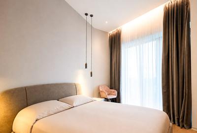Penthouse cu 5 camere, mobilat în Barbu Văcărescu - 32