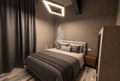 Apartament cu 2 camere semidecomandat, mobilat în Mircea cel Bătrân