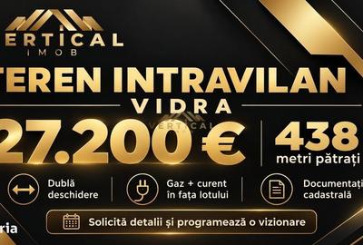 Spațiu comercial, în Vidra