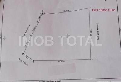 Teren Construcții intravilan de 6800 mp, în Stâlpeni - 2