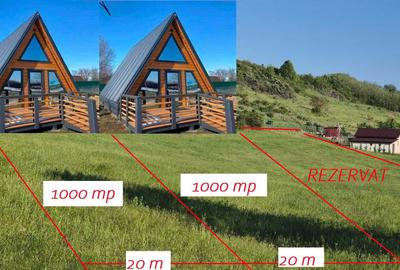 Teren de 1000 mp, în Exterior Vest