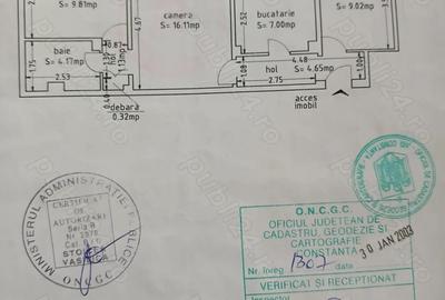 Apartament cu 3 camere semidecomandat în Sud - 1