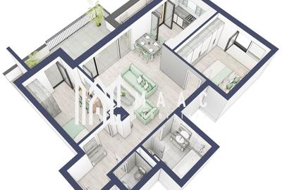 Apartament cu 3 camere în Turnișor