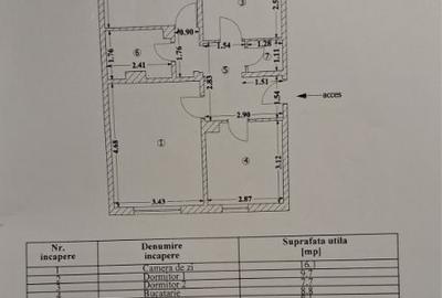 Apartament cu 3 camere decomandat în Inel II - 1