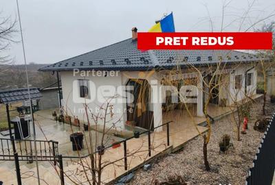 Casă cu 5 camere cu Teren 3000 Mp în Mânjești