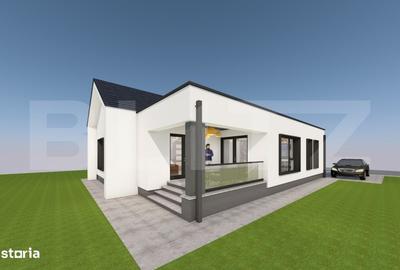 Casă cu 4 camere cu Teren 375 Mp în Cetate