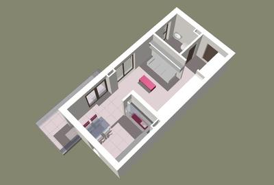 Apartament cu 2 camere decomandat în Fratelia - 12